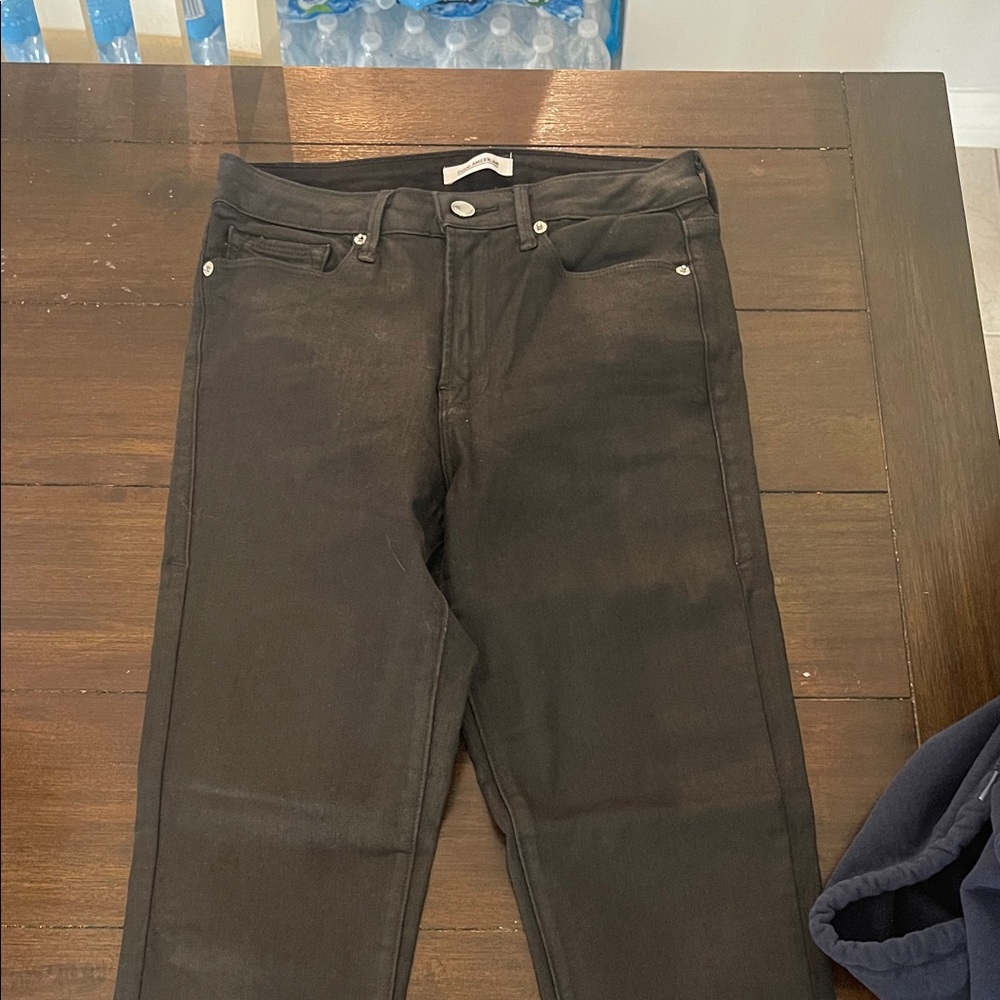 Good American Midnight Black Denim